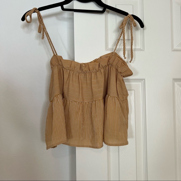 Jen’s Pirate Booty Cropped Stripes Tank Top - Picture 5 of 9